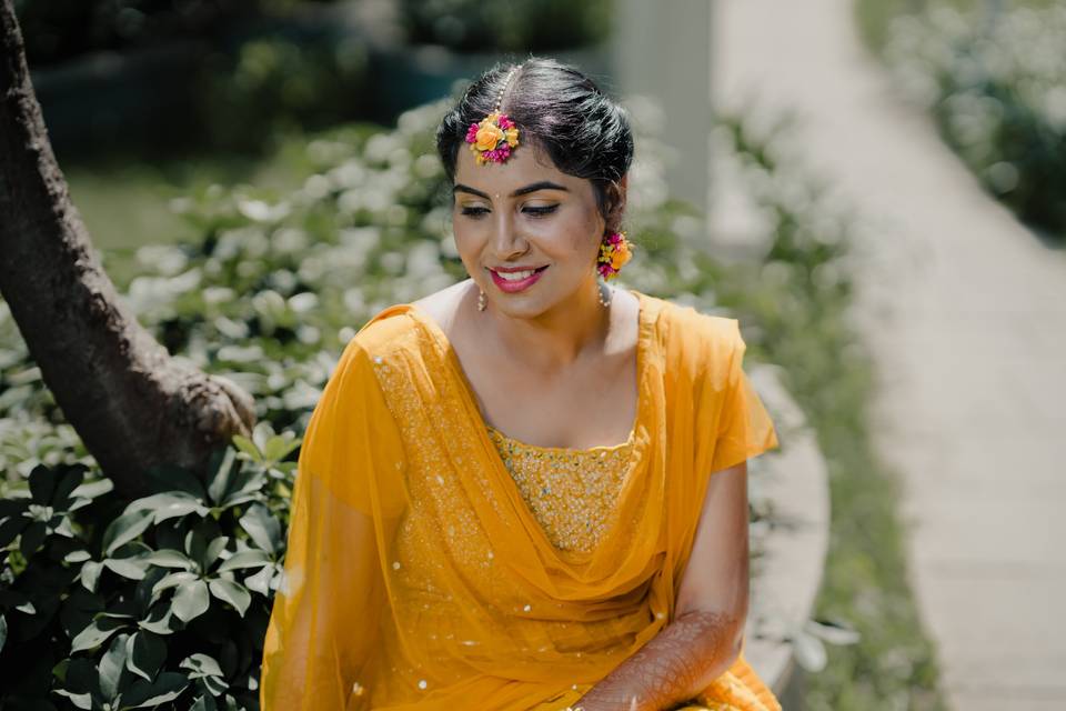 Bride Haldi