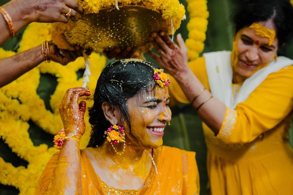 Bride Haldi