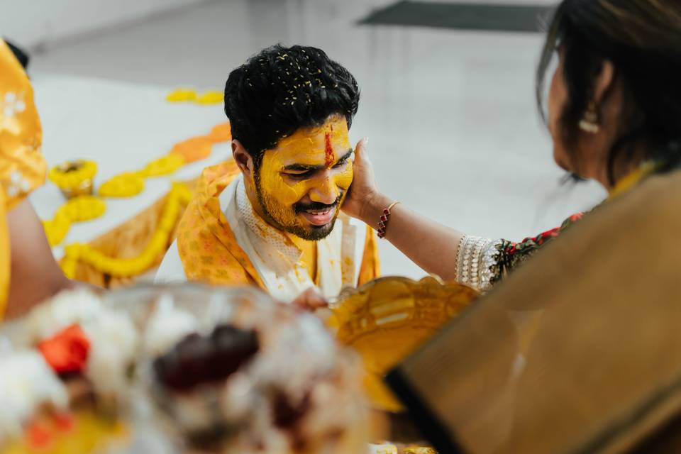 Groom Haldi