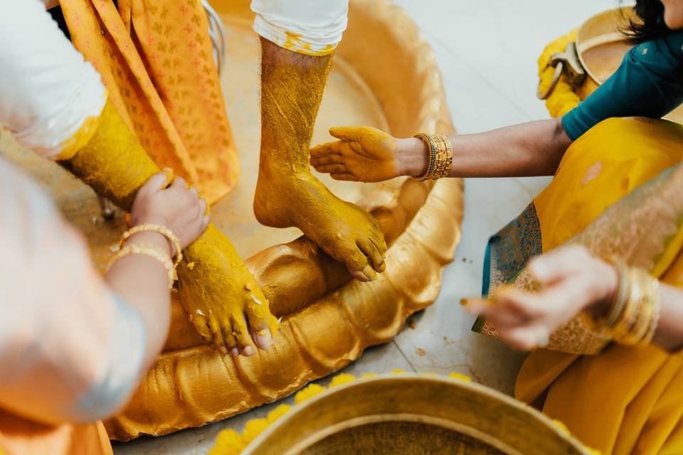 Groom Haldi