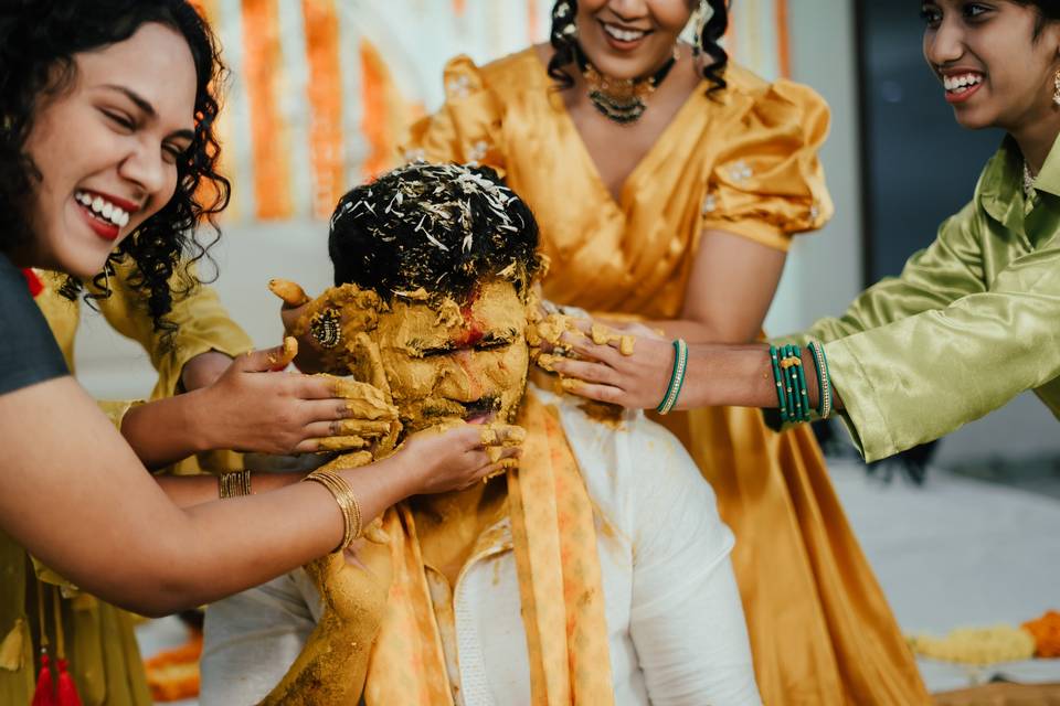 Groom Haldi