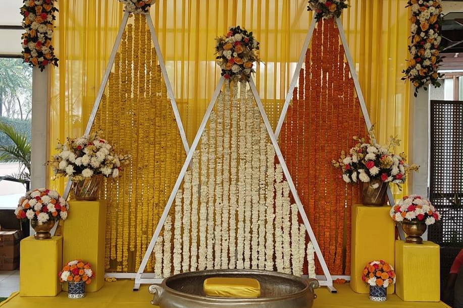 Haldi decor