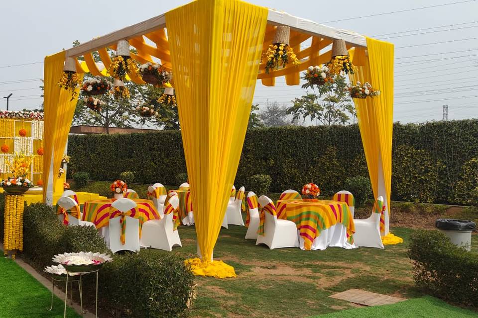 Haldi decor