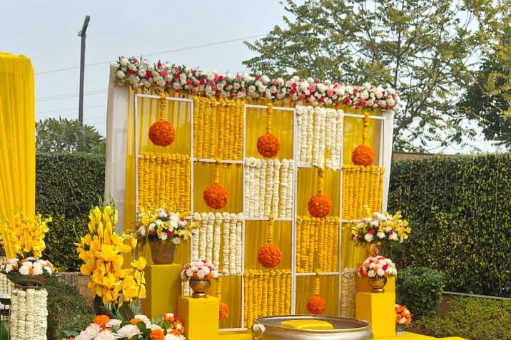 Haldi decor