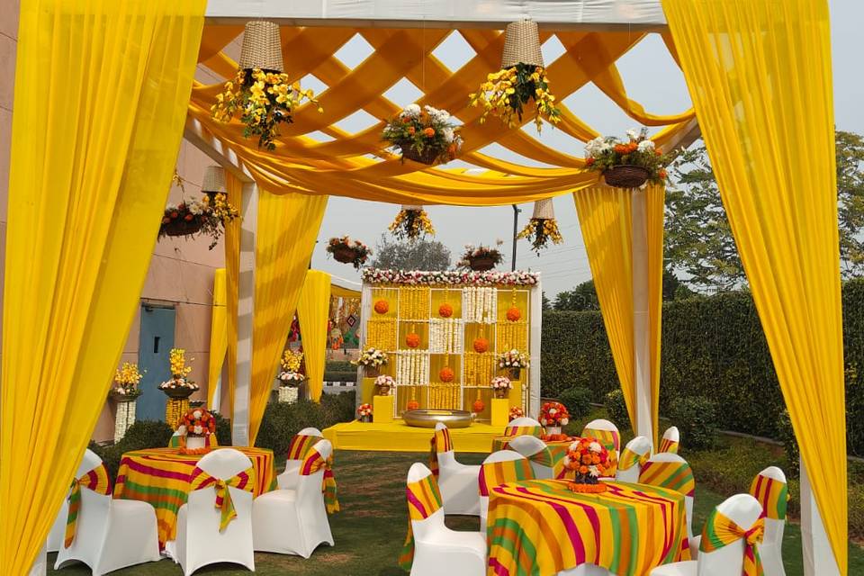 Haldi decor