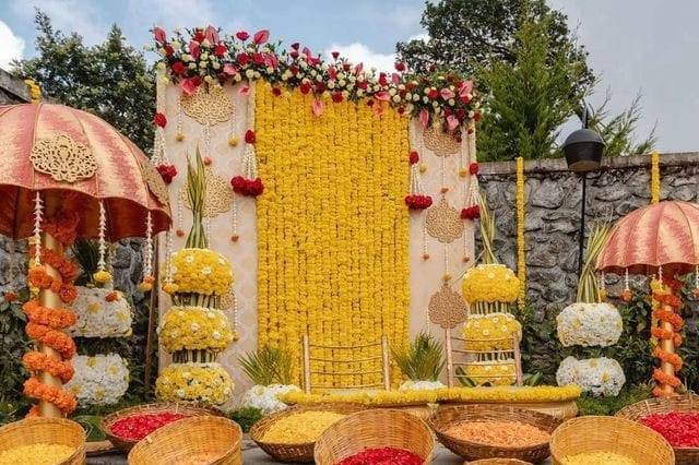 Haldi decor