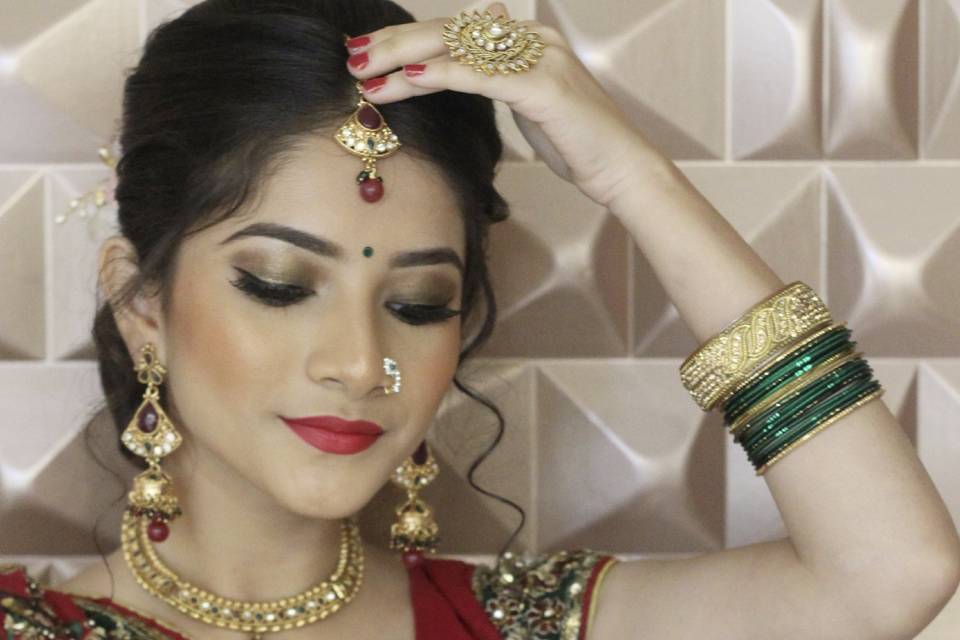 Bridal makeup