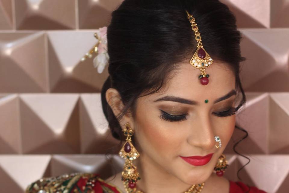 Bridal makeup