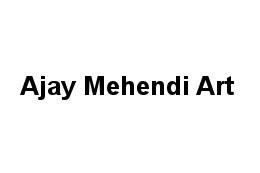 Ajay Mehendi Art Logo