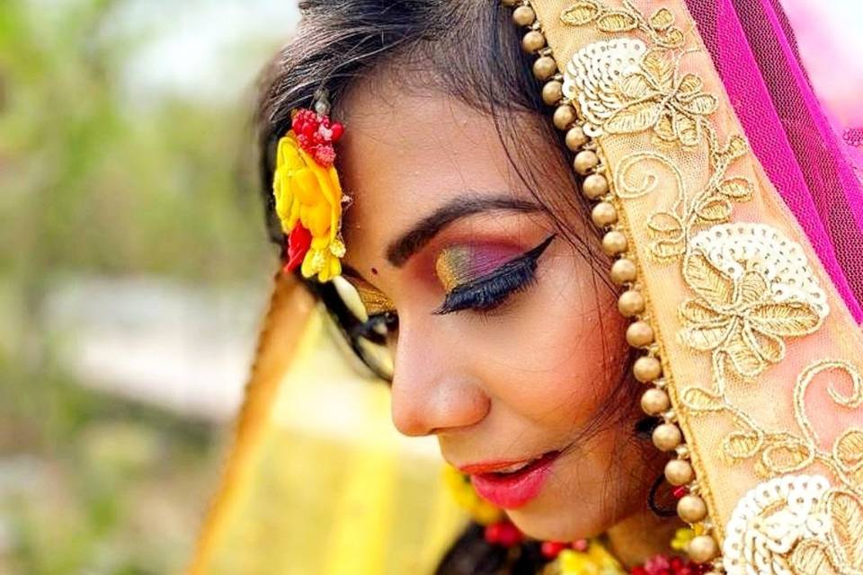 Bridal makeup