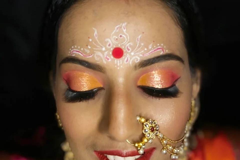 Bridal makeup