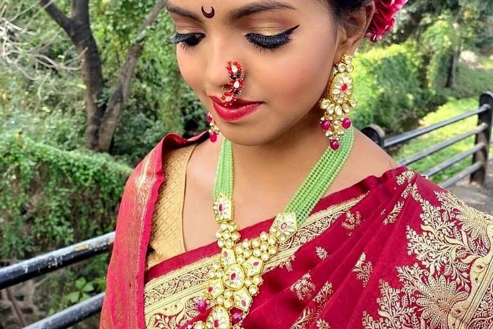 Bridal makeup