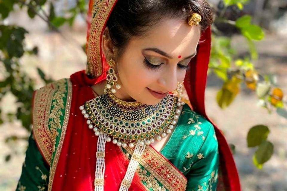 Bridal makeup