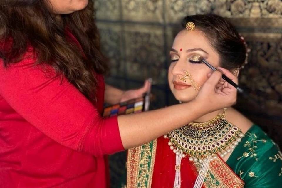 Bridal makeup