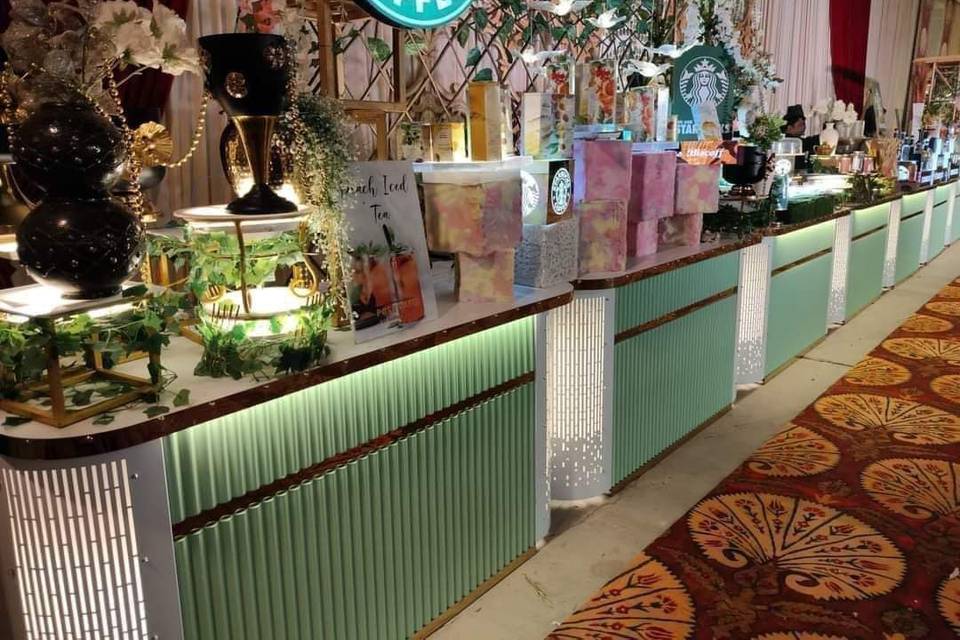 Catering setup