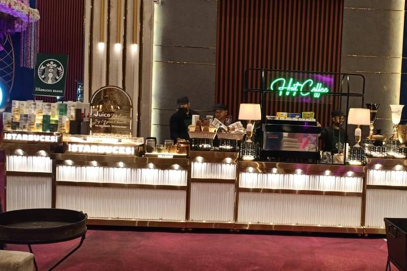 Catering setup