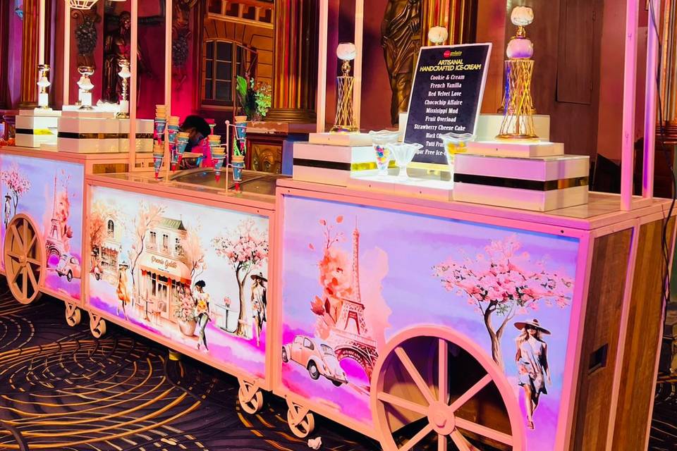 Catering setup
