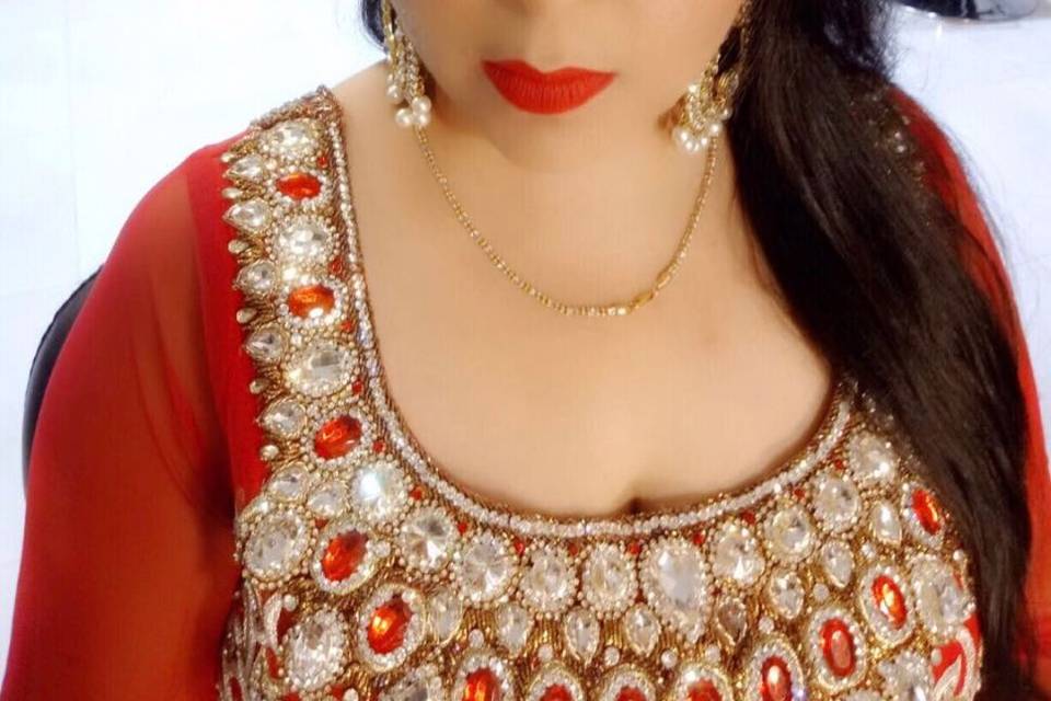 Bridal makeup