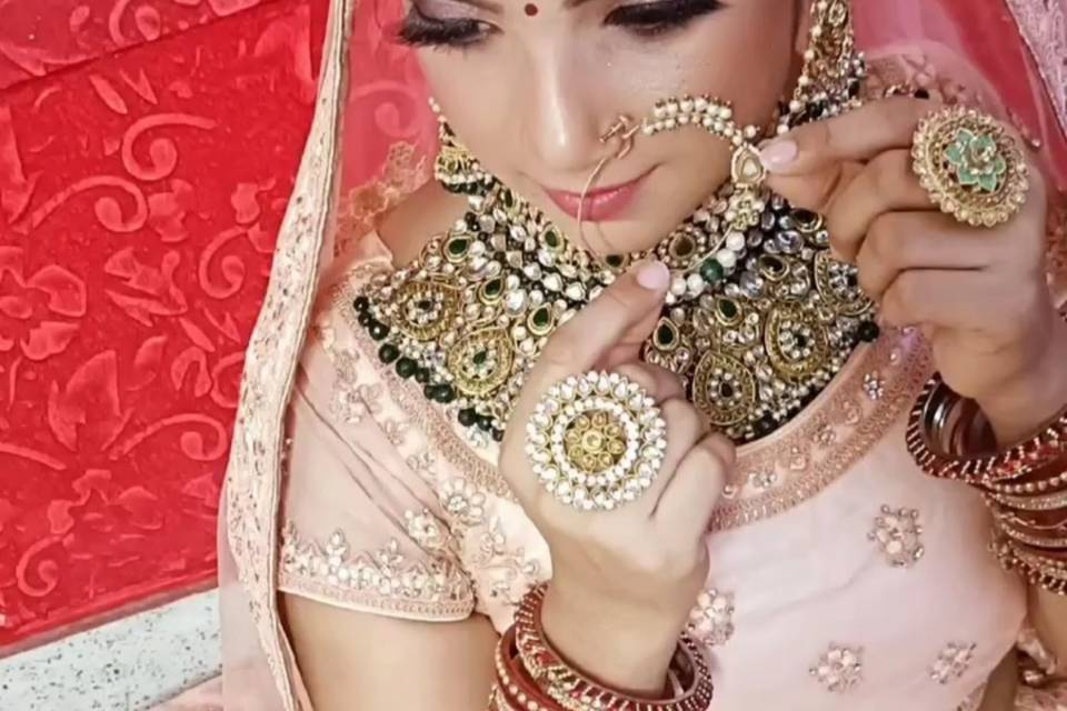 Bridal makeup