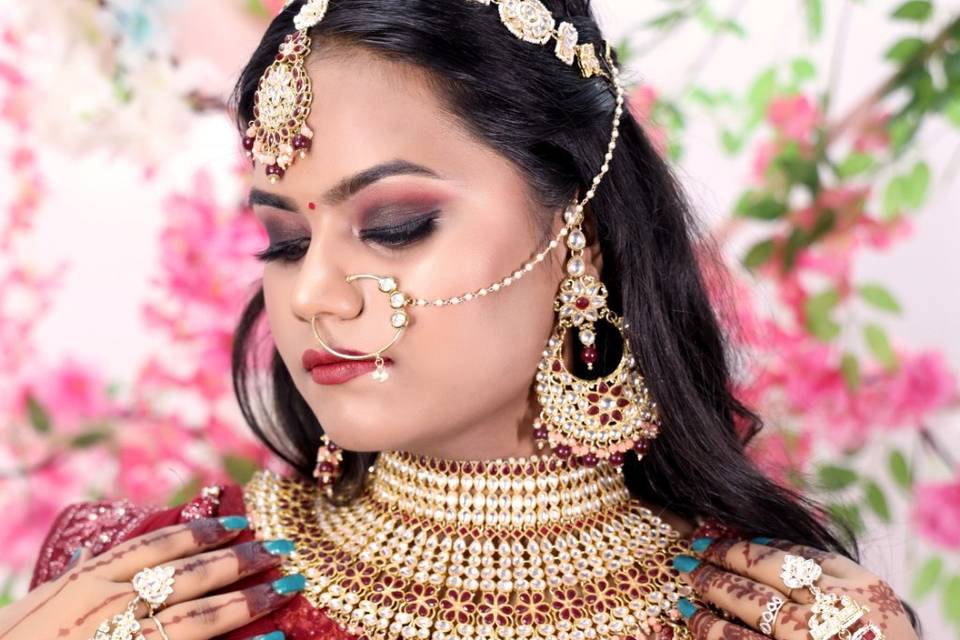 Bridal makeup