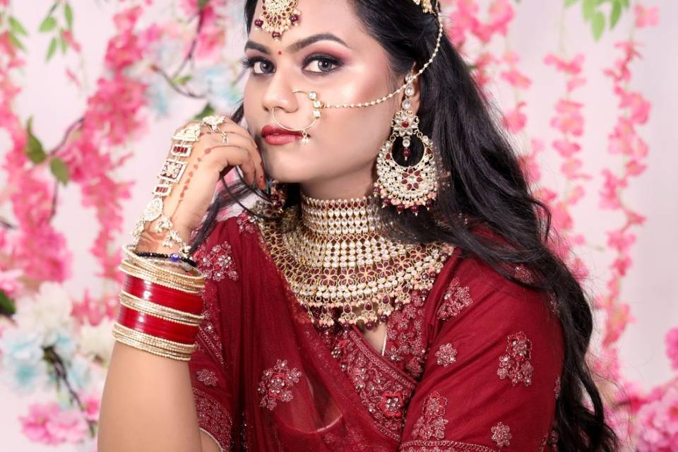 Bridal makeup