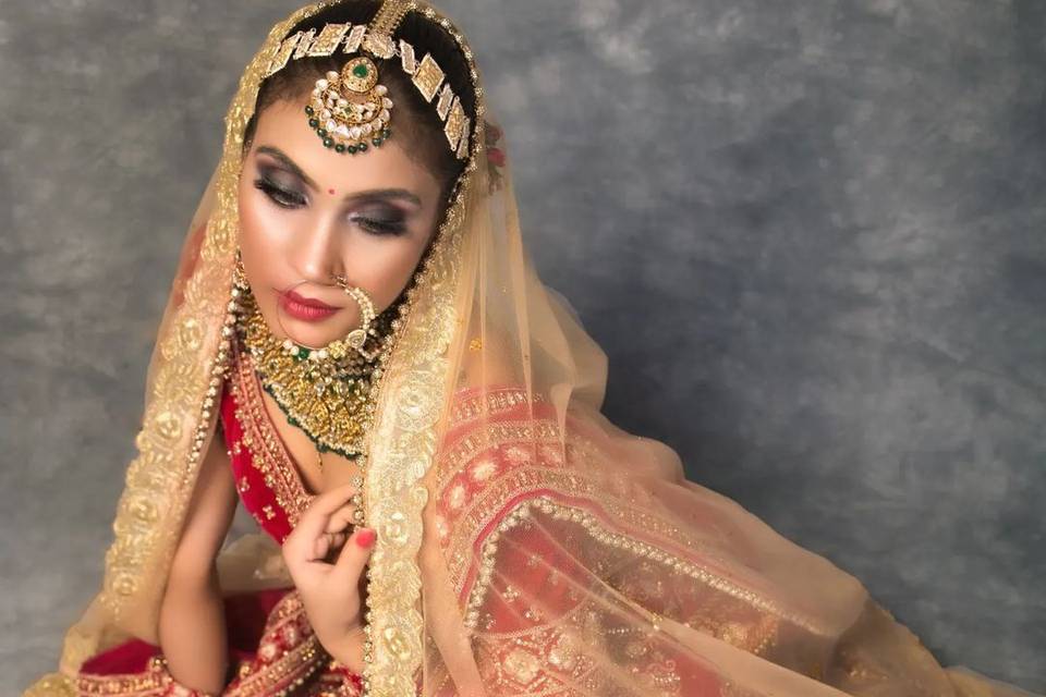 Bridal makeup