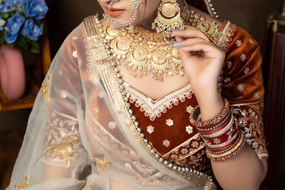 Bridal makeup