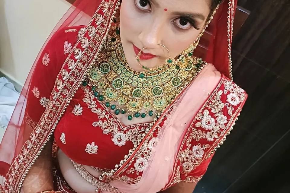 Bridal makeup