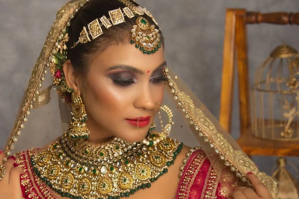 Bridal makeup