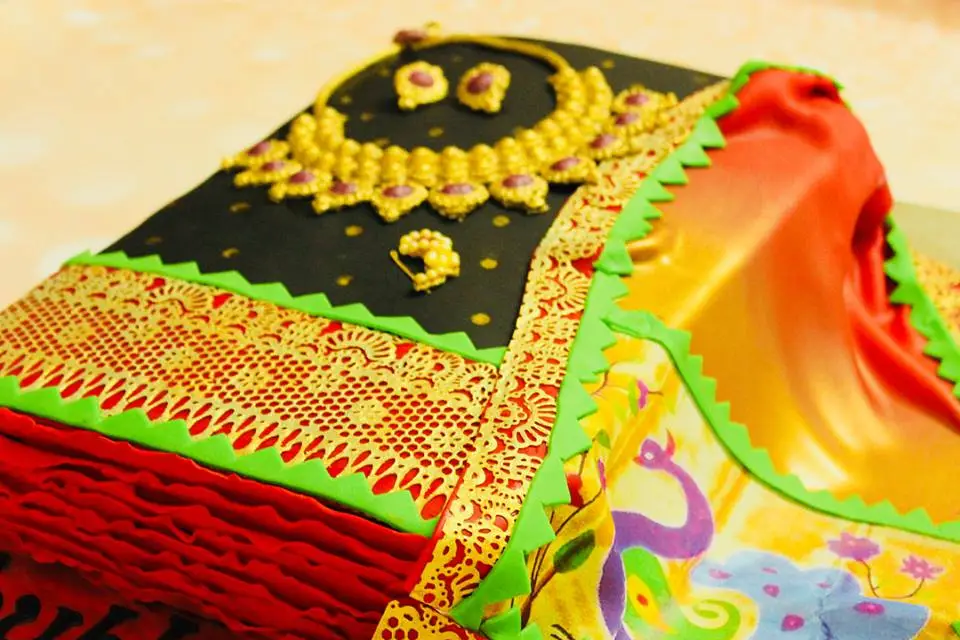 Is it a saree? Is it a jewelry set? Nope, it's a cake! | Refreshingly Random