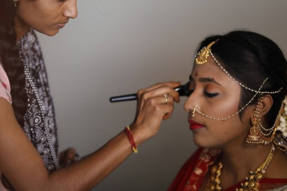 Bridal makeup