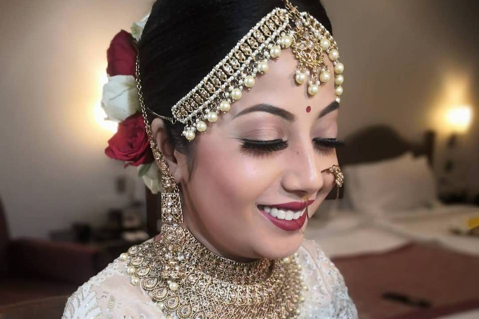 Bridal makeup