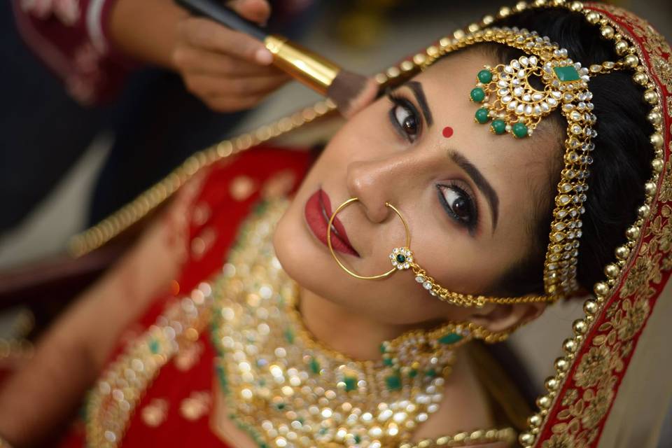 Bridal makeup