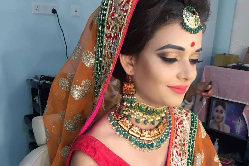 Bridal makeup