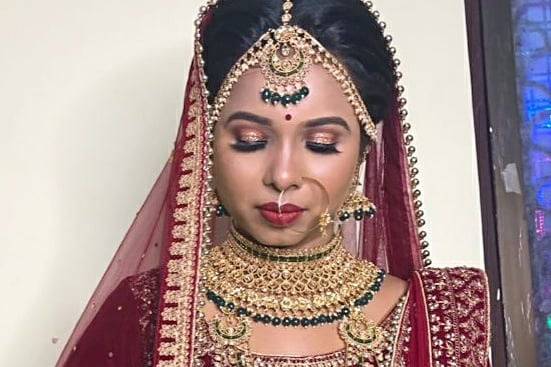 Bridal makeup