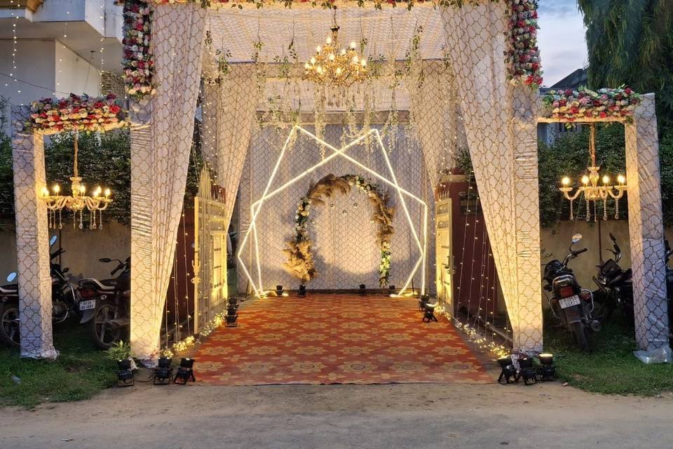 Entrance decor