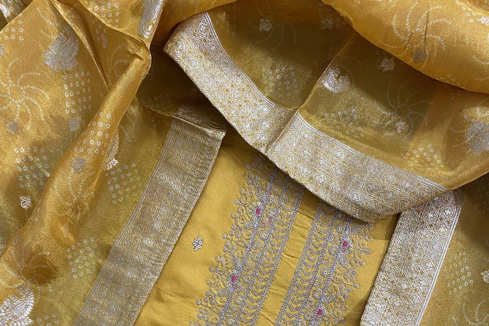 Pure pitton suit piece