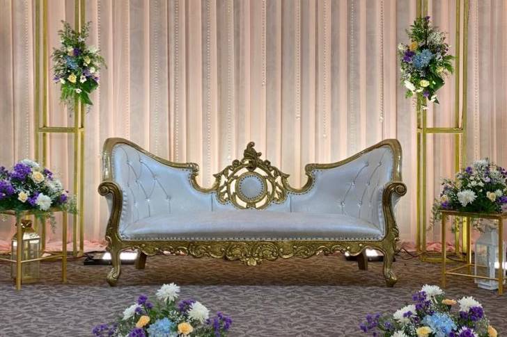 Reception decor