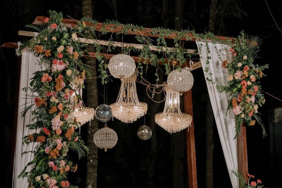 Reception decor