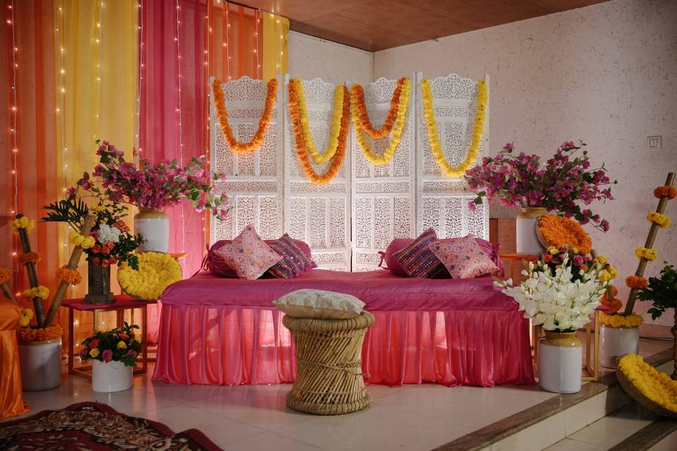 Haldi decor