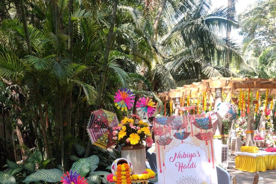 Haldi decor