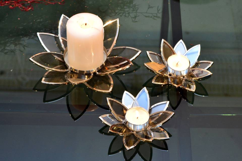 Tea Light and candle holders