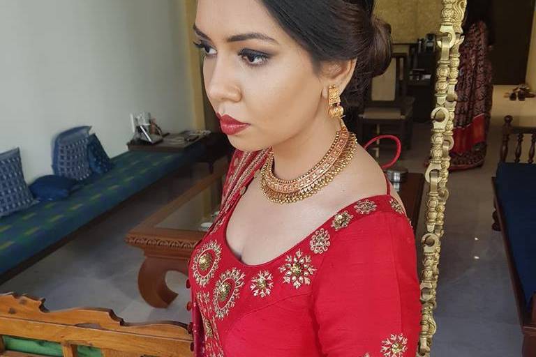 Bridal makeup