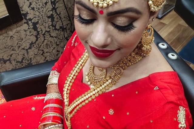 Bridal makeup