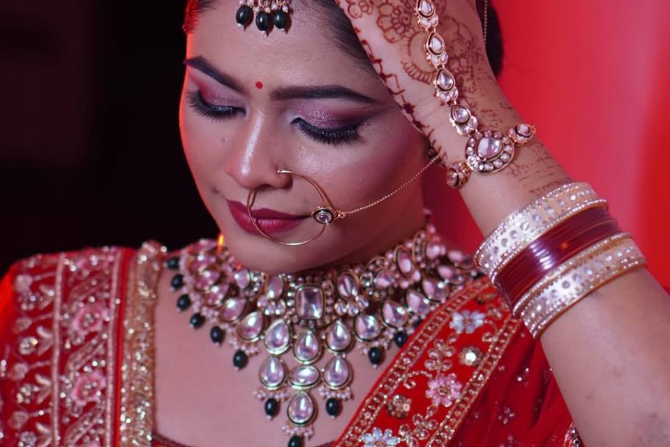 Bridal makeup