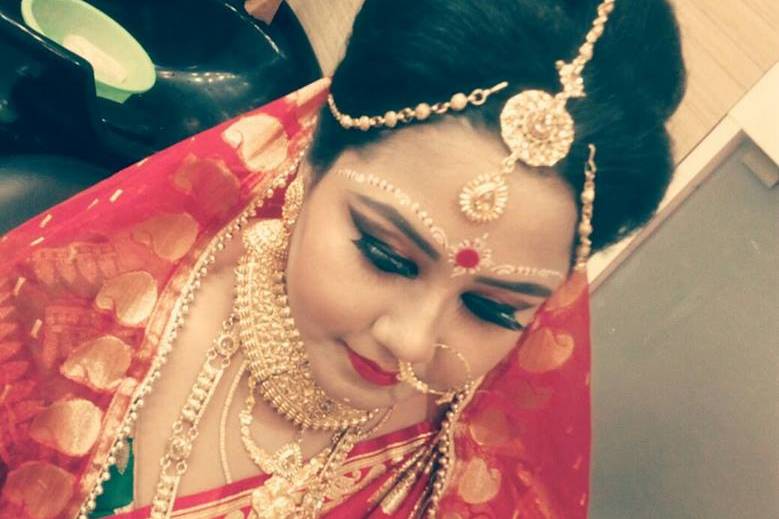 Bridal makeup