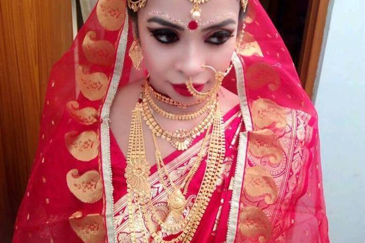 Bridal makeup