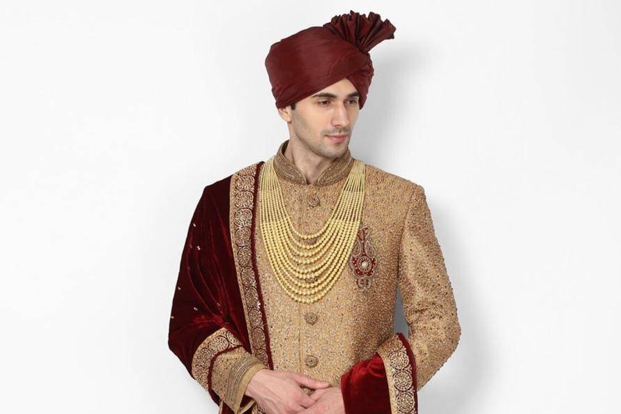 Wedding sherwani