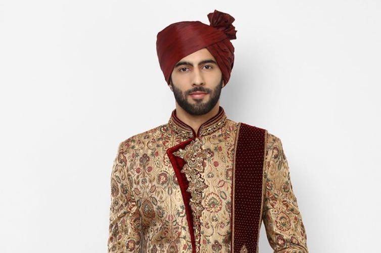 Wedding sherwani