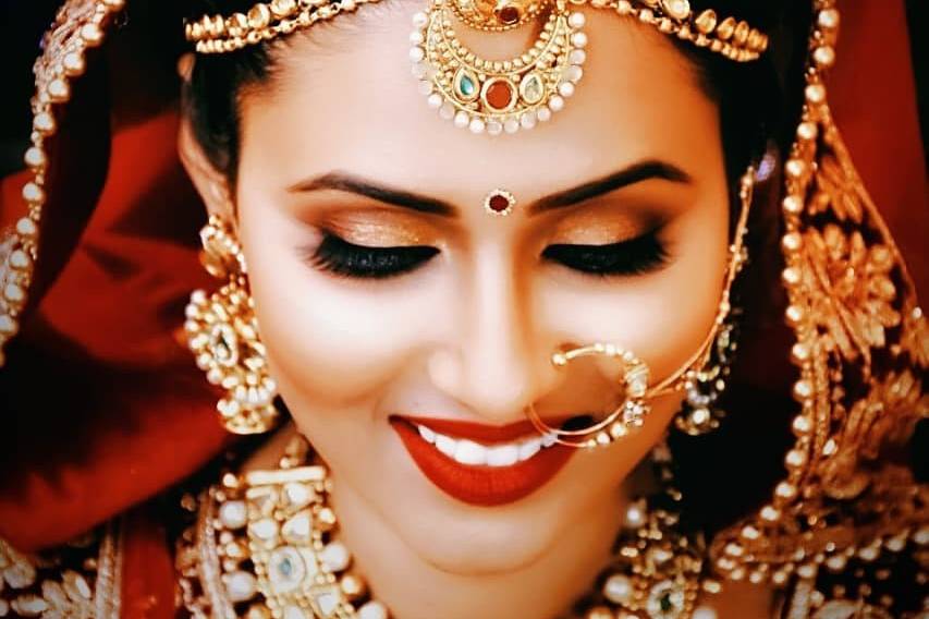 Bridal makeup